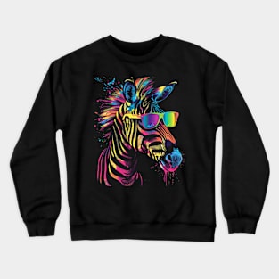 Zebra Seasonal Movements Crewneck Sweatshirt